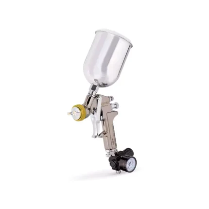 NEIKO 31215A HVLP Spray Gun Paint Sprayer, 1.7 mm Spray Paint Gun, Nozzle Size 600 cc Air Gauge Regulator, Auto Paint Spray Gun, HVLP Spray Gun Kit